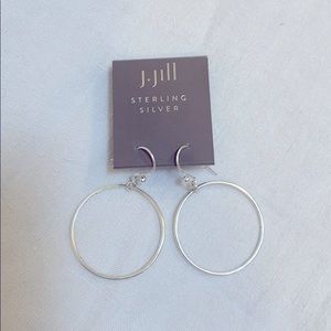 Silver Hoop Earrings